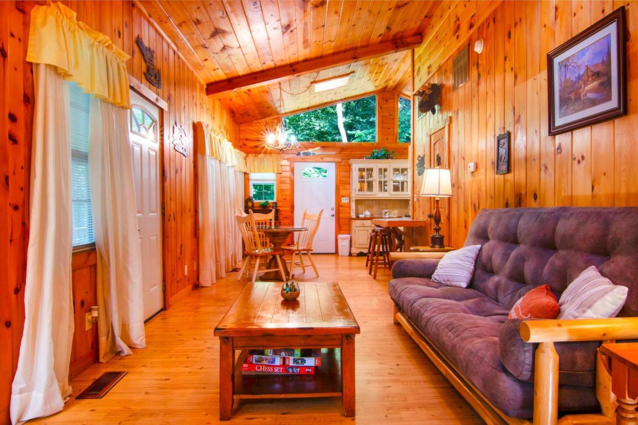 Cozy Cabin Retreat - Hot Tub, Fireplace & Fire Pit บลูริดจ์ ภายนอก รูปภาพ